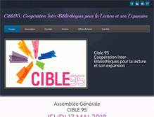 Tablet Screenshot of cible95.net